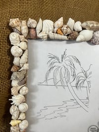 Image 3 of Seashell Picture Frame 8” x 10”