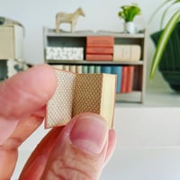 Image 3 of Dollhouse Miniature 1:12 Handmade Book Russian Fiction