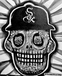 black and white “LosSox773” print/  8x11 inch on heavyweight paper