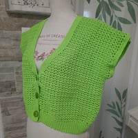 Image 3 of Gilet sans manche vert