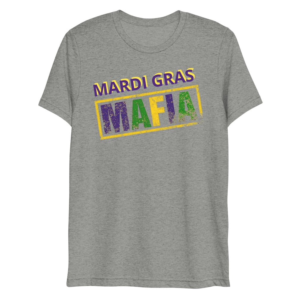 Image of MARDI GRAS MAFIA “Stamp” Short sleeve t-shirt