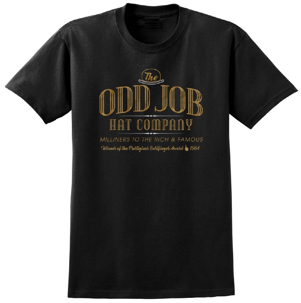 Image of Odd Job T Shirt - Inspired by James Bond