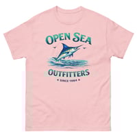 Image 7 of Open Sea Outfitters T-Shirt  Ocean Fishing Coastal Graphic Tee