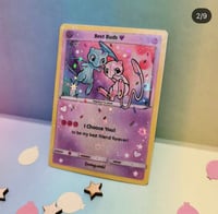 Mew best buds celebration trading card