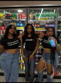 Image 1 of Pretty Privilege baby tee 