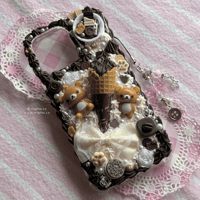 Image 2 of ⋆˚࿔ decoden iphone 14 pro max rilakkuma phonecase