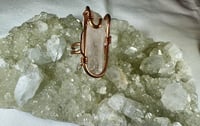 Image 1 of Clear Quartz Point Ring