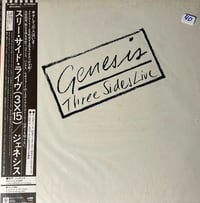 Genesis “3 sides Live” Double LP