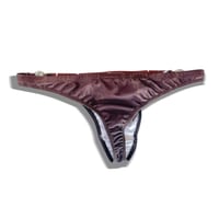 Image 2 of SEND ME NUDEZ DOUBLE CHARM THONG