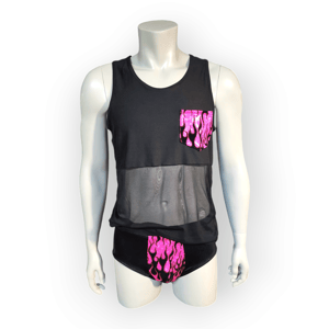 Image of Flamingo Tank and Shorts Set