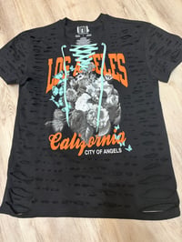Large LA lace destroyed 