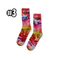 Image 4 of Adult M/L Tie Dye VANS Socks