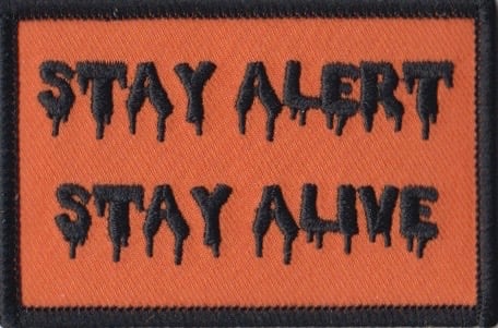 Stay Alert Stay Alive 3 Pk (V1)