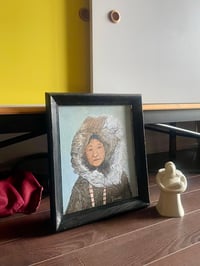 Image 2 of Inuit Acrylic Portrait