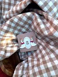 Image 1 of Holiday Goose Earrings (Red) 