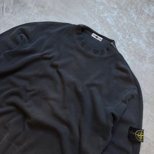 Image of AW 2001 Stone Island Ribbed Sweatshirt, size XL
