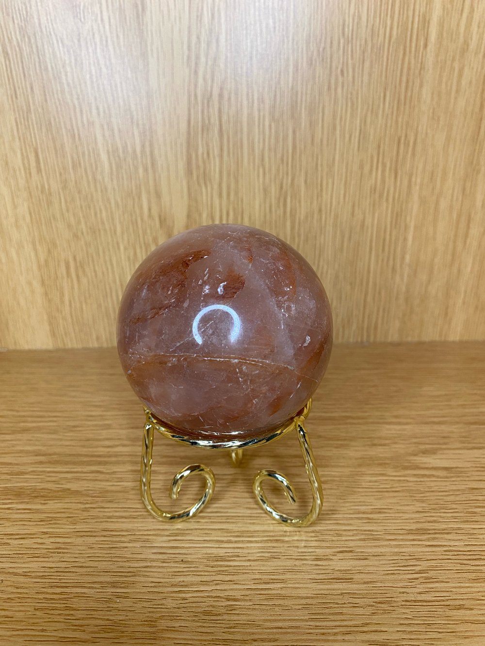 428g fire quartz sphere