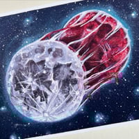 Image 2 of “she bleeds with us” A5 fine art print