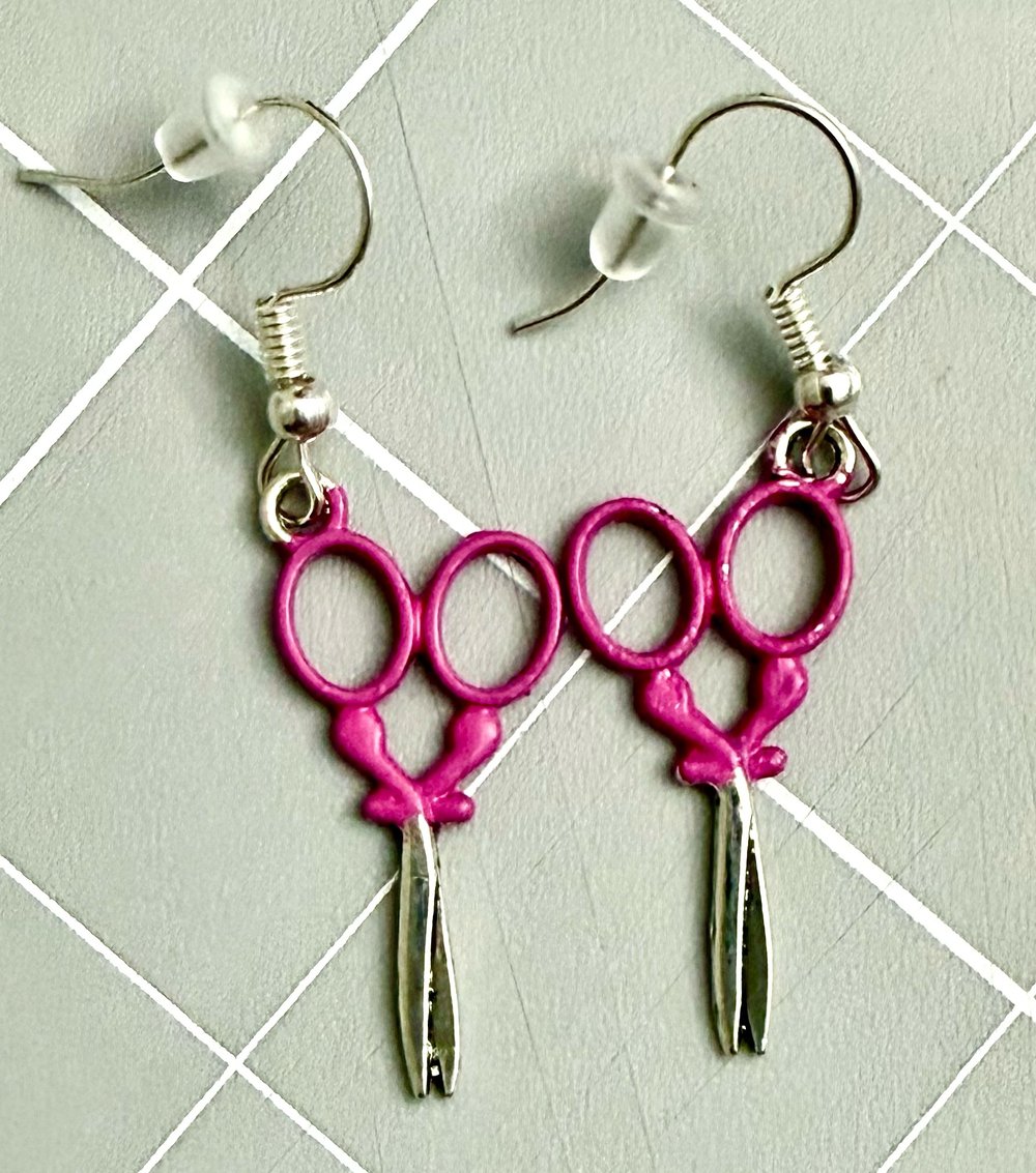 Image of Just the Scissors Earrings