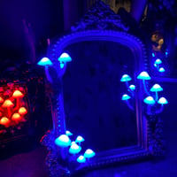 Image 3 of Mushroom mirror gold led