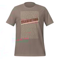 Image 1 of LOVE DC GOGO "IT'S A GOGO THANG" Pebble Unisex Tee