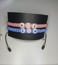 Couples matching initial Bracelets