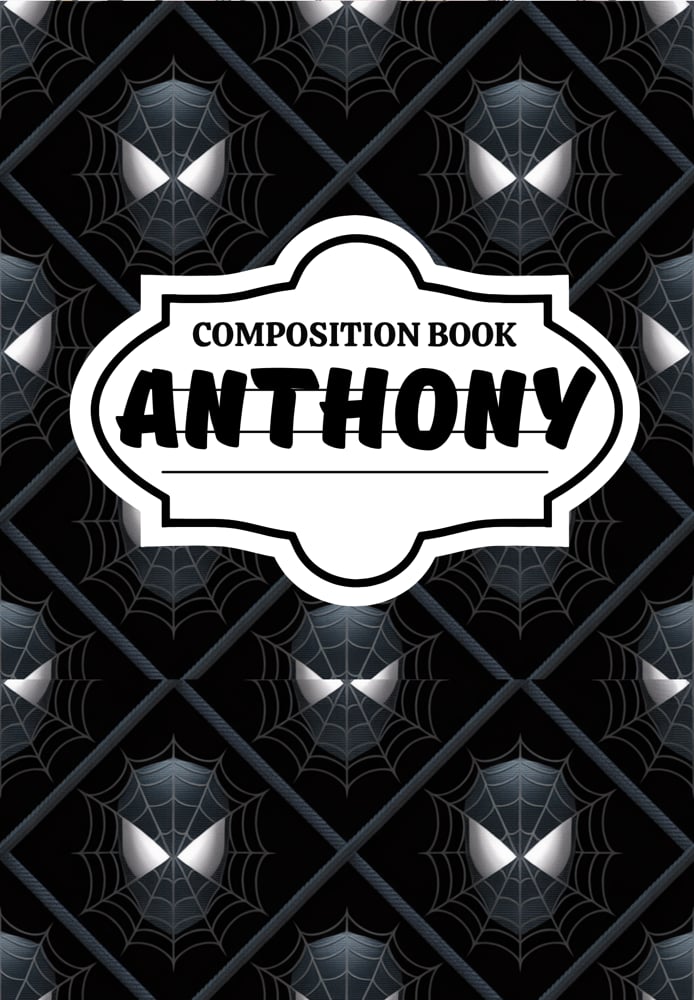 Image of Custom Back-to-School Composition Books & Binders – Premium Vinyl Finish