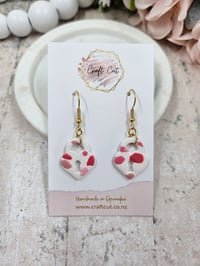 Image 1 of Terrazzo Padlock Earrings