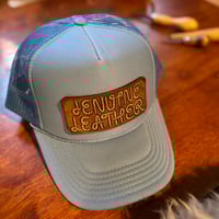 Image 5 of JENUINE LEATHER PATCHED CAP