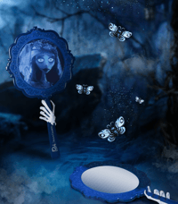 Image 1 of Beauty Creatios Tim Burton’s Corpse Bride Handheld Mirror