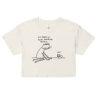 Image 8 of supportive people Women’s crop top