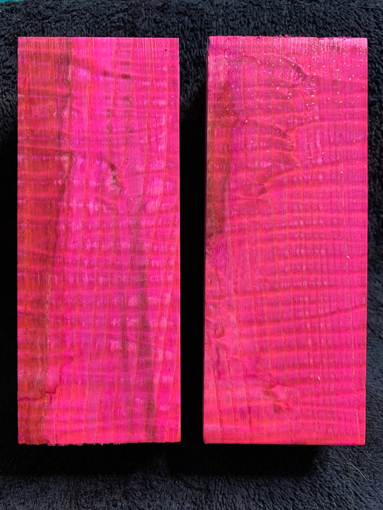 Image of Curly Ash Knife Block