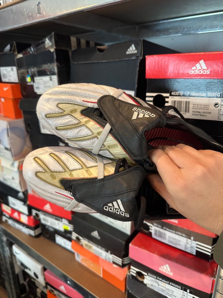 Image of Adidas Predator powerswerve FG worn White