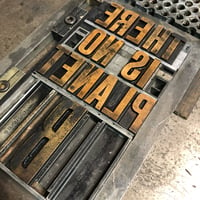 Image 1 of Letterpress Printing Workshop Wednesday 29 May @6pm