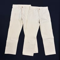 Image 1 of no.232B  35x32  14oz cone mills nat./undyed denim