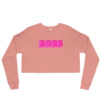 Image 1 of 2025 Pink Crop Sweatshirt