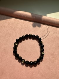Image 2 of Golden Obsidian 金耀石手链