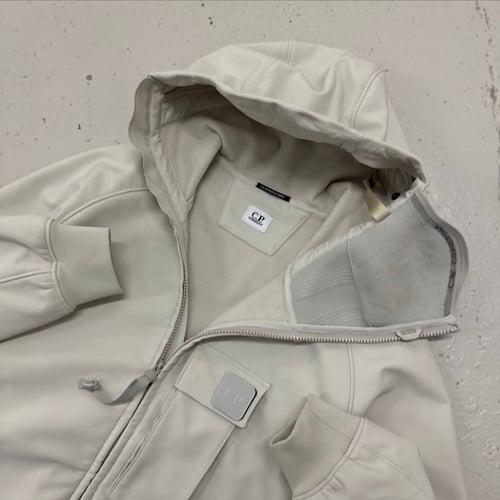 Image of AW 2021 CP Company Metropolis Fleece Lined Soft Shell Mask Jacket, Size Small