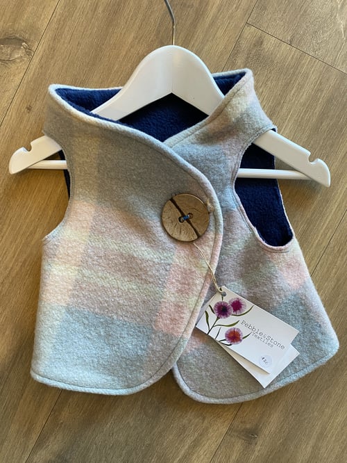 Image of Kids Woollen Blanket Vests 