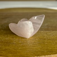 Image 3 of Rose Quartz 3D Butterfly ($12)