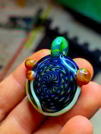 Image 2 of Psychedelics wigwag pendant with UV 🍄