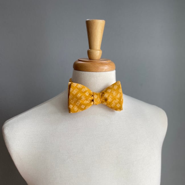 Saffron Bow Tie