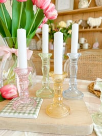 Image 1 of SALE! Pastel Candle Holders ( 4 Colour Options )