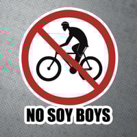 No Soy Boys Sticker 5.5"