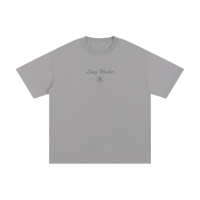 Gray on Gray Original Logo Tee