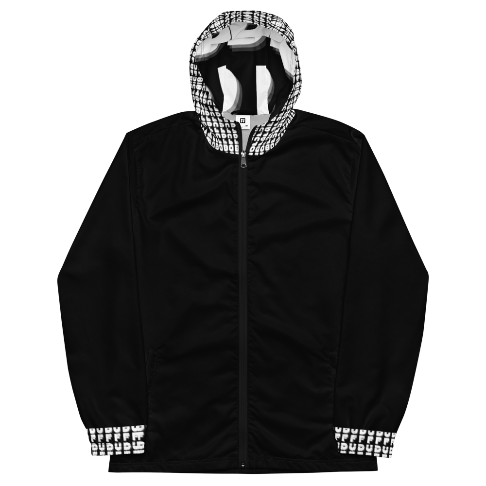 Image of D U F F Zip-up hoodie 