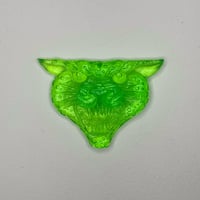 Leopard Head - Bright Green 