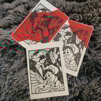 Image 1 of Pumpkin Duo lino print (LIMITED EDITION)