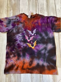 3T bat tye dye tee