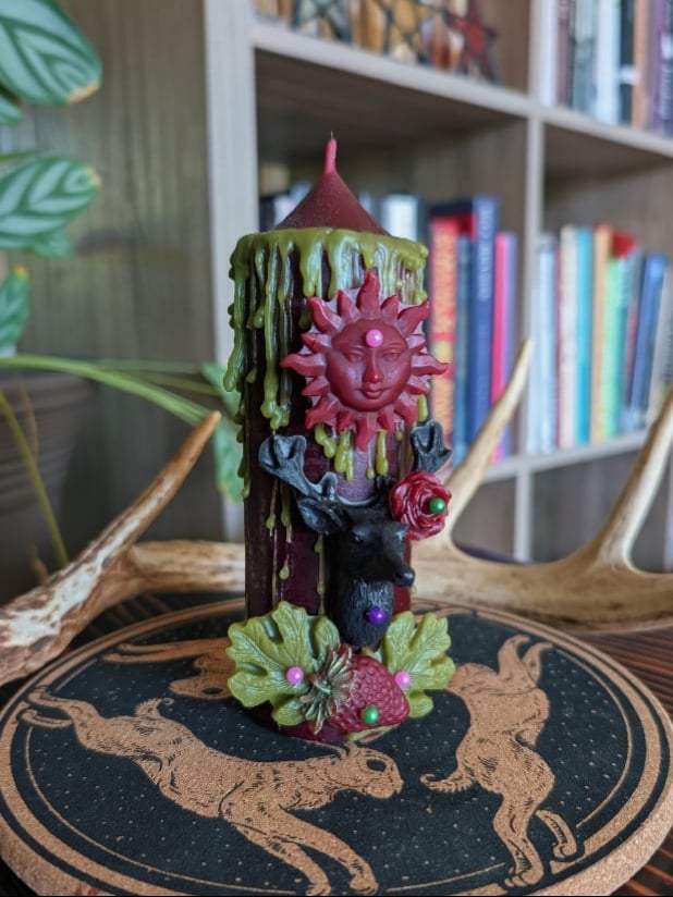 Image of Deer's Cry Protection Candle (small)